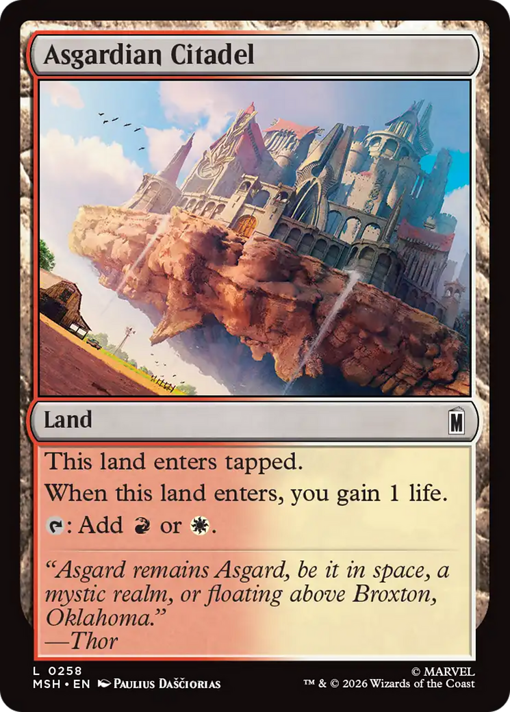 Asgardian Citadel [Marvel Super Heroes] | Lots Moore NSW