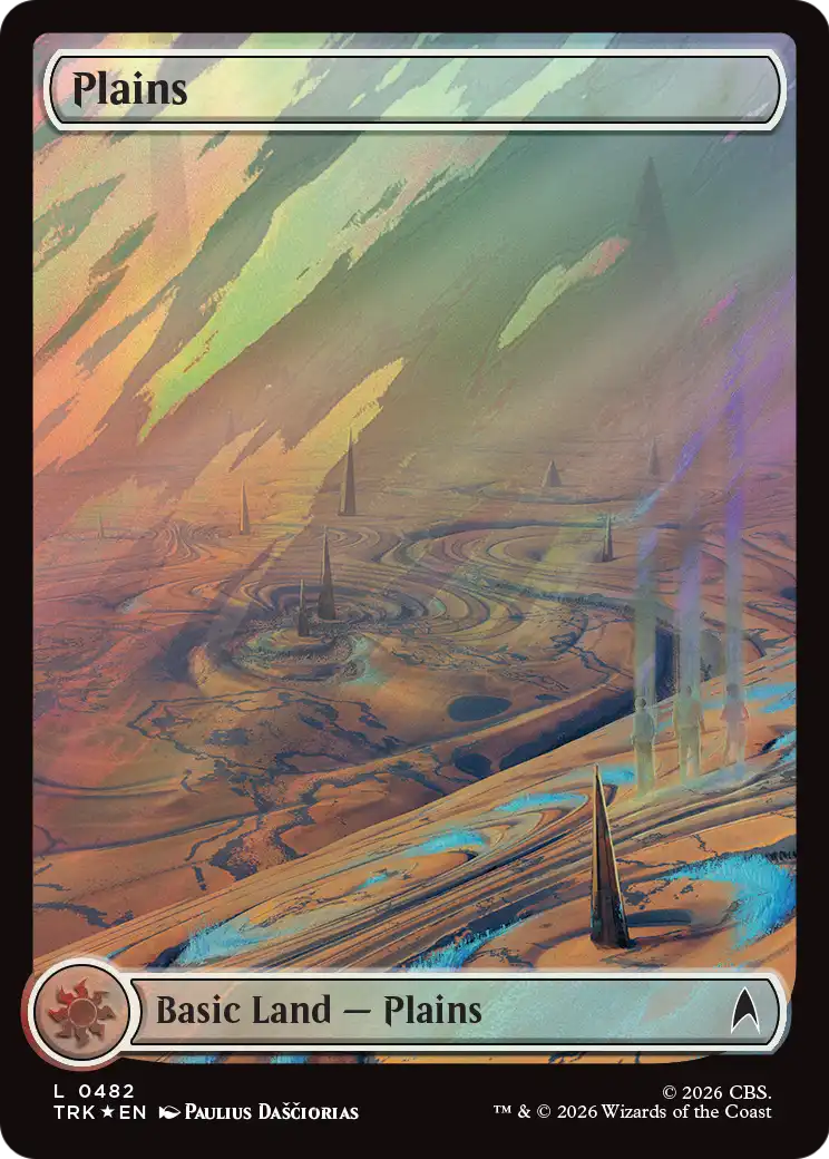 Plains (0482) (Surge Foil) [Star Trek] | Lots Moore NSW