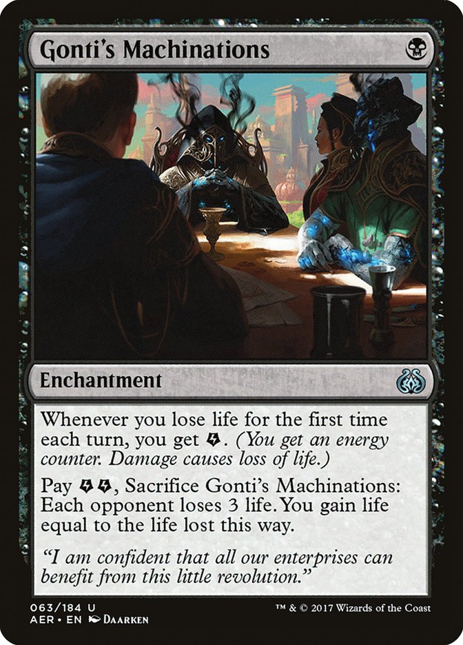 Gonti's Machinations [Aether Revolt] | Lots Moore NSW