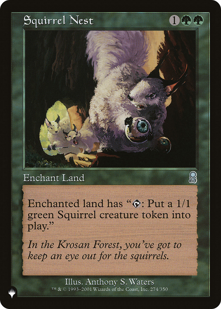 Squirrel Nest [The List Reprints] | Lots Moore NSW