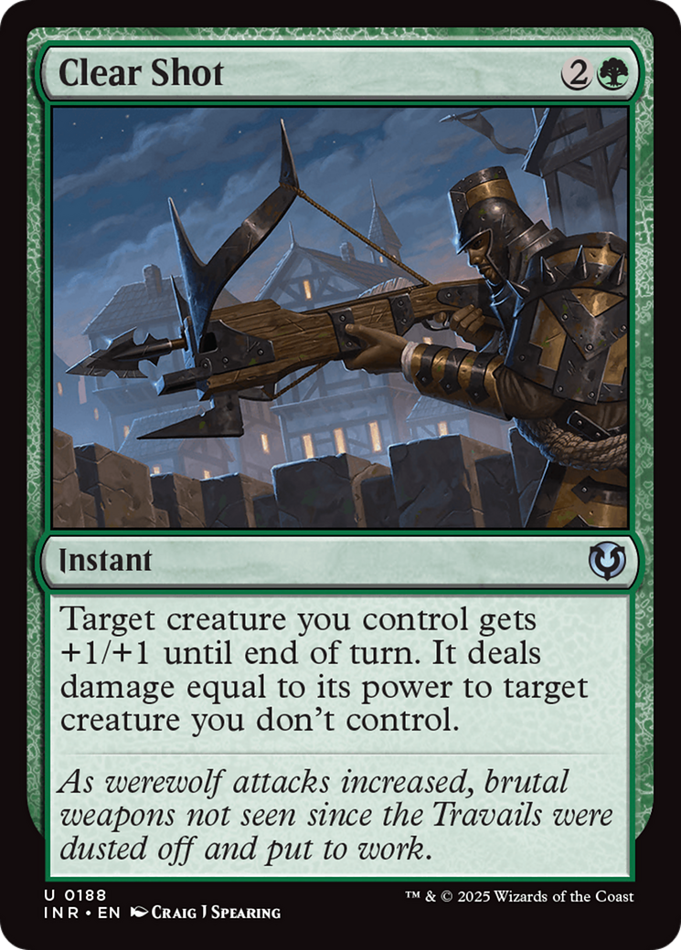Clear Shot [Innistrad Remastered] | Lots Moore NSW
