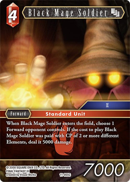 Black Mage Soldier [Opus XI] | Lots Moore NSW