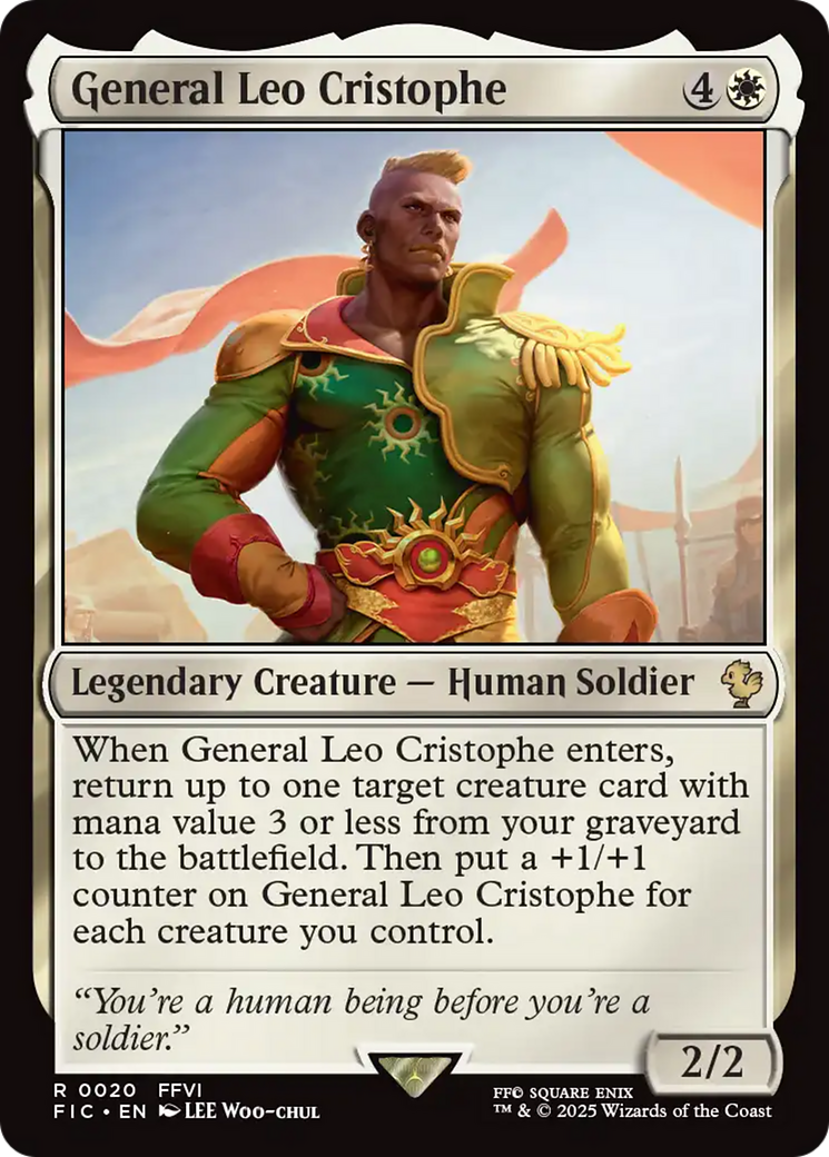 General Leo Cristophe [FINAL FANTASY Commander] | Lots Moore NSW