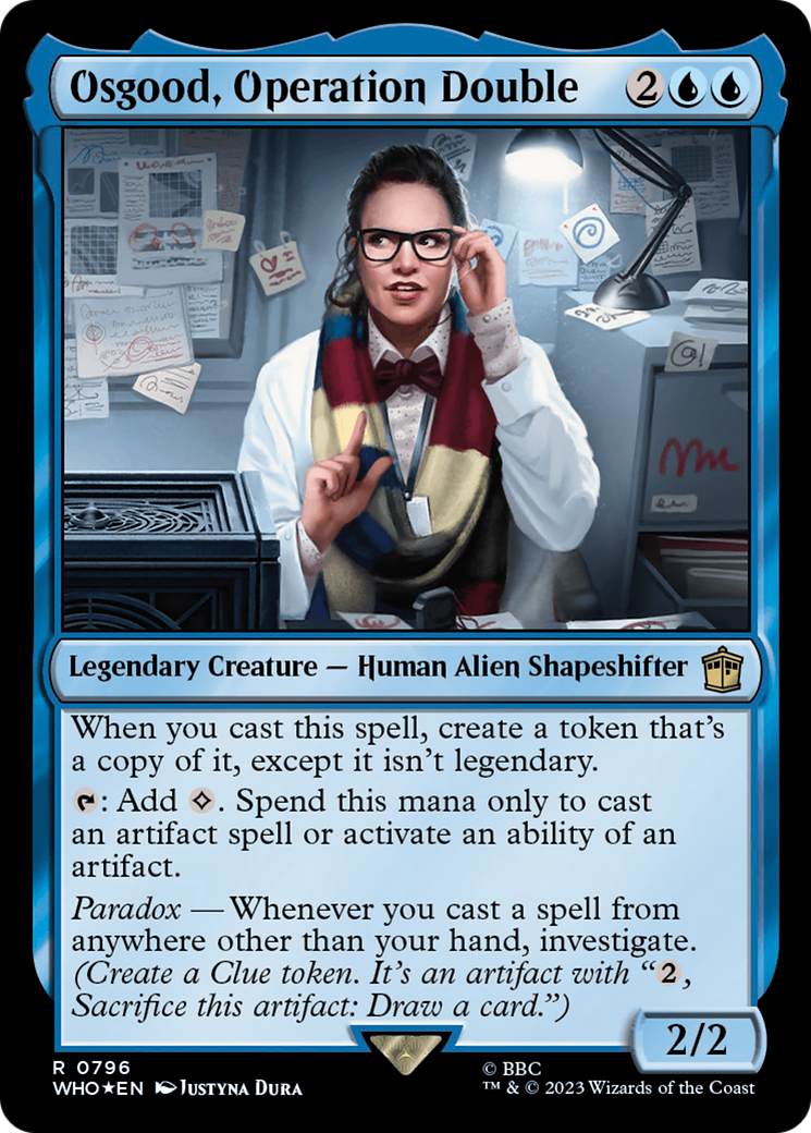 Osgood, Operation Double (Surge Foil) [Doctor Who] | Lots Moore NSW