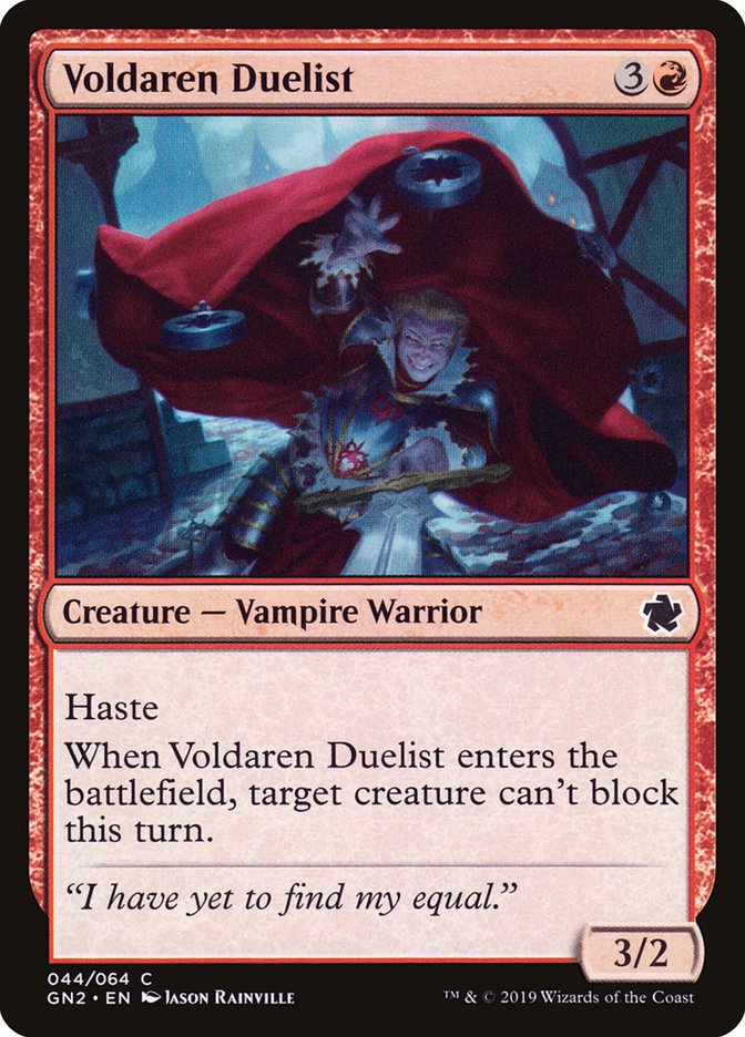 Voldaren Duelist [Game Night 2019] | Lots Moore NSW