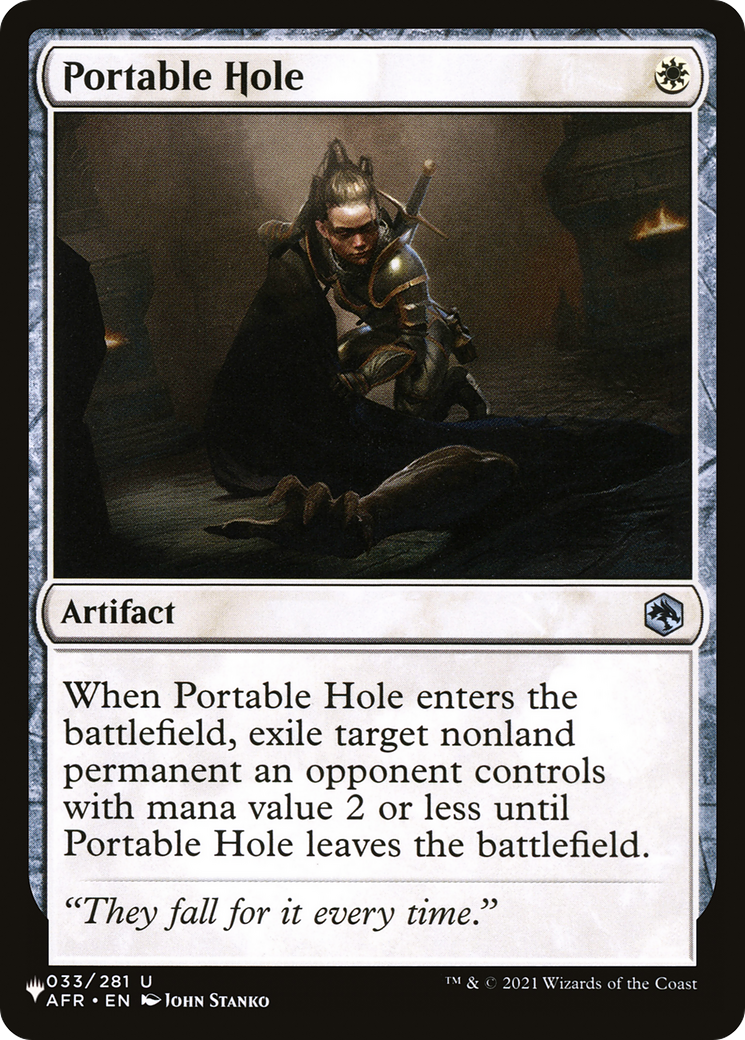 Portable Hole [The List Reprints] | Lots Moore NSW