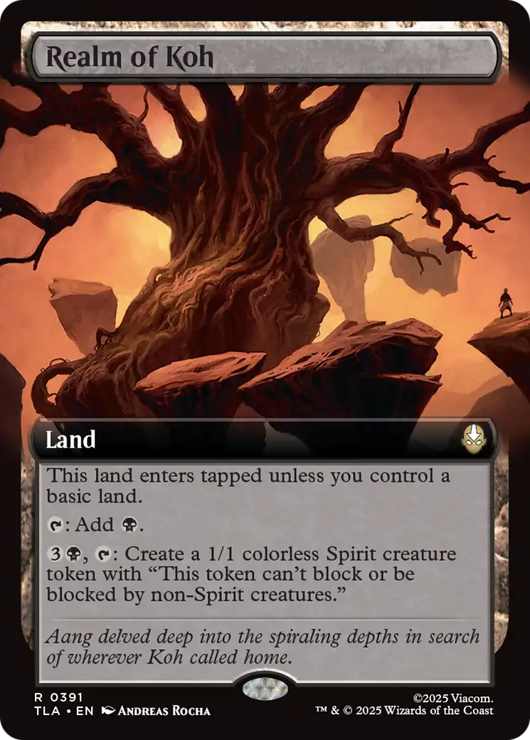 Realm of Koh (Extended Art) [Avatar: The Last Airbender] Magic: The Gathering | Lots Moore NSW