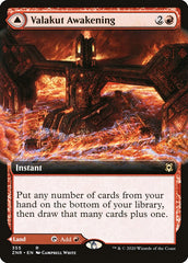 Valakut Awakening // Valakut Stoneforge (Extended Art) [Zendikar Rising] | Lots Moore NSW