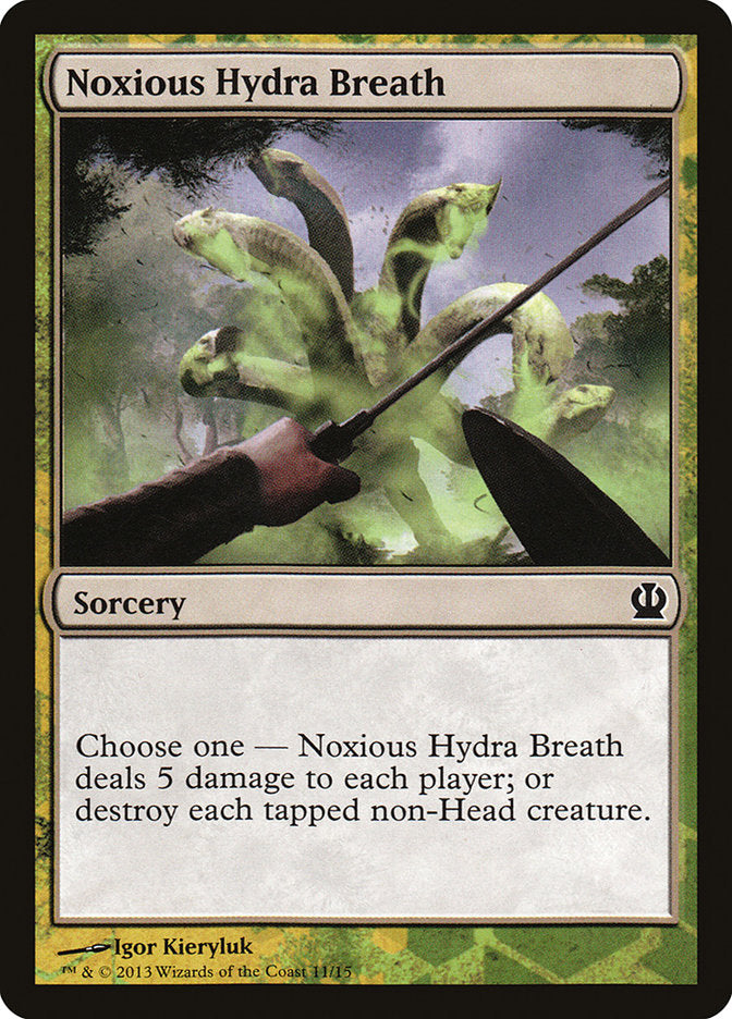 Noxious Hydra Breath [Theros Face the Hydra] | Lots Moore NSW