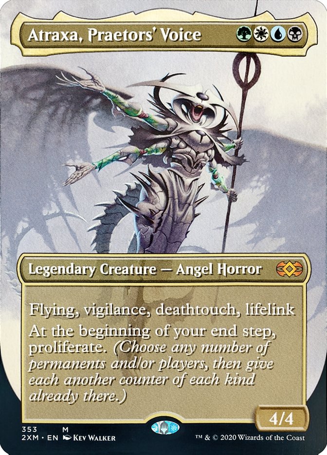 Atraxa, Praetors' Voice (Toppers) [Double Masters] | Lots Moore NSW
