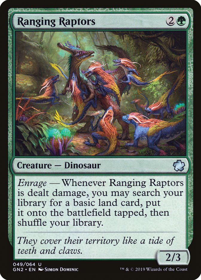 Ranging Raptors [Game Night 2019] | Lots Moore NSW