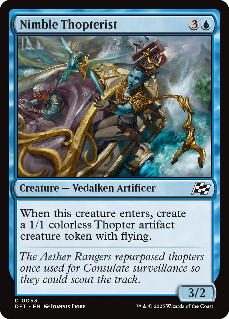 Nimble Thopterist [Aetherdrift] | Lots Moore NSW