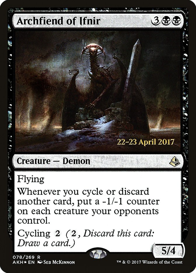 Archfiend of Ifnir [Amonkhet Prerelease Promos] | Lots Moore NSW