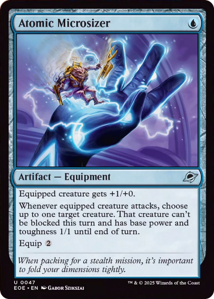 Atomic Microsizer [Edge of Eternities] | Lots Moore NSW