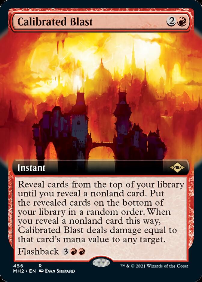 Calibrated Blast (Extended Art) [Modern Horizons 2] | Lots Moore NSW