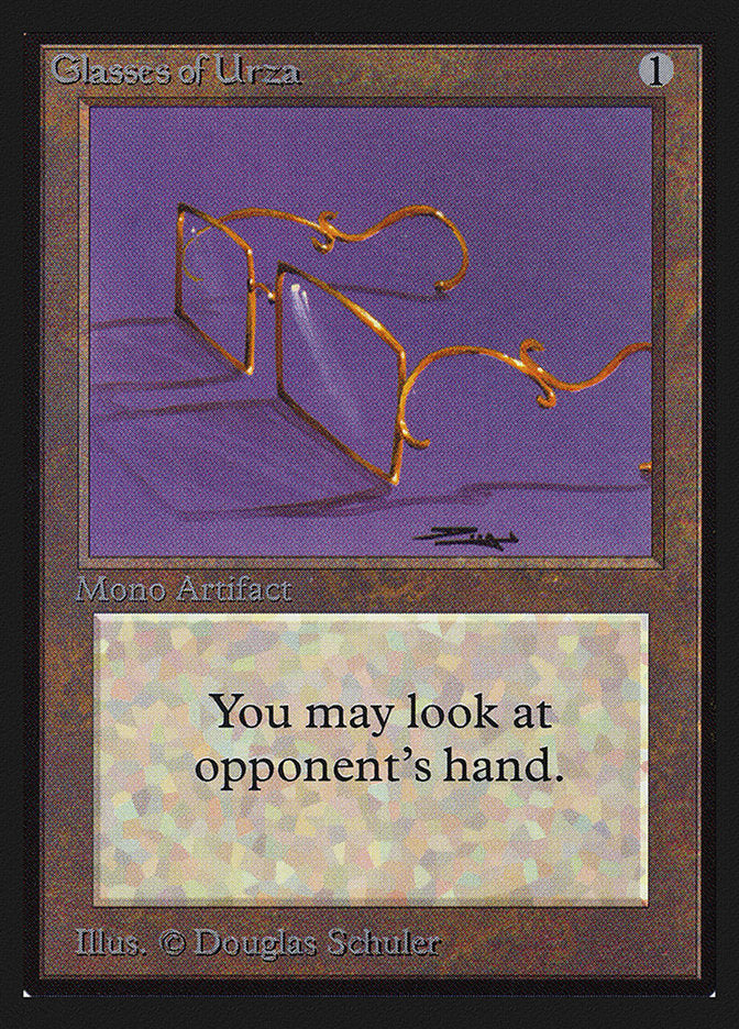 Glasses of Urza [International Collectors' Edition] | Lots Moore NSW