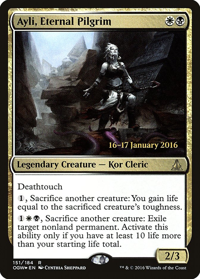 Ayli, Eternal Pilgrim [Oath of the Gatewatch Prerelease Promos] | Lots Moore NSW