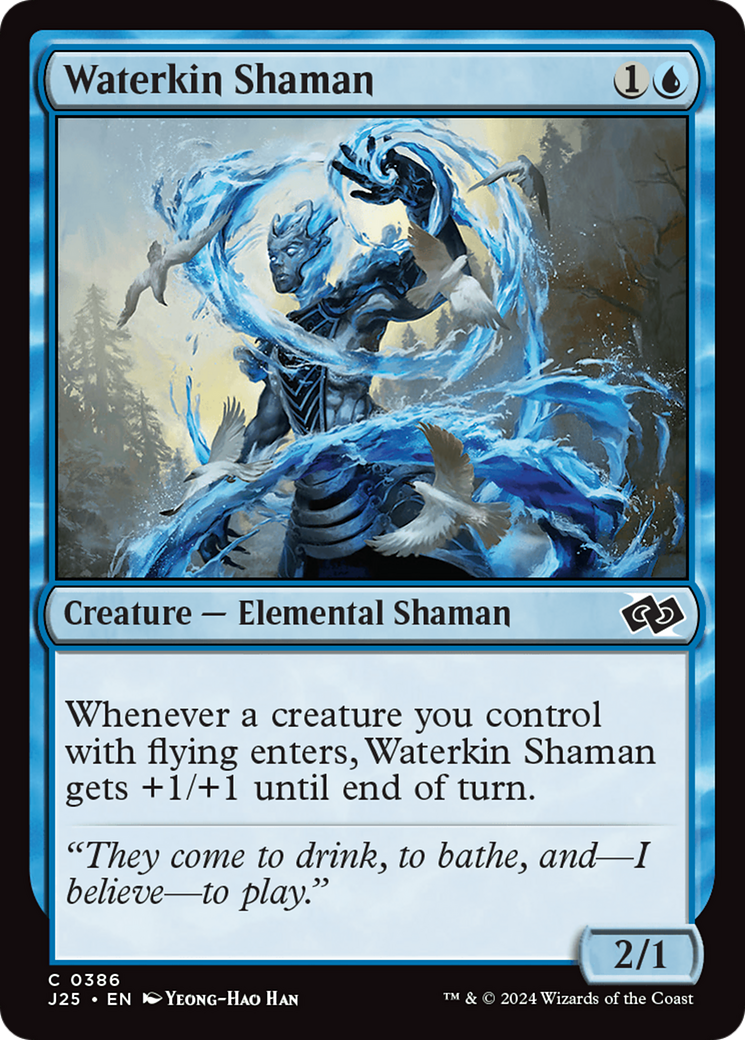 Waterkin Shaman [Foundations Jumpstart] | Lots Moore NSW