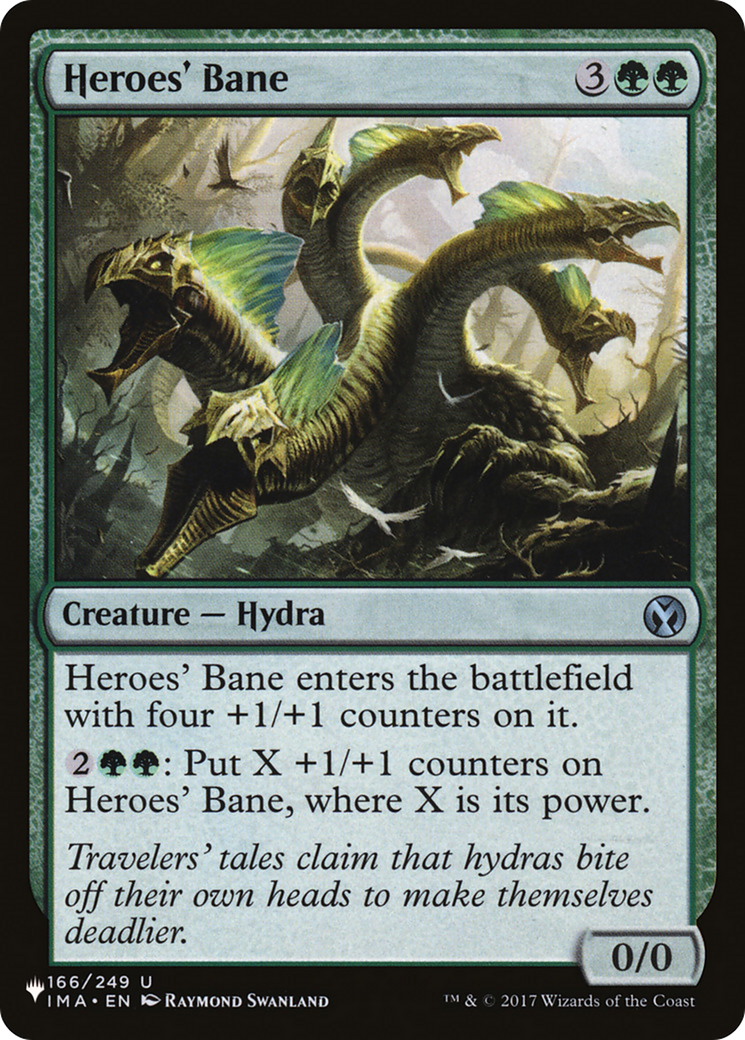 Heroes' Bane [The List Reprints] | Lots Moore NSW