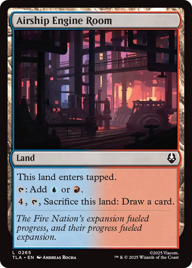 Airship Engine Room [Avatar: The Last Airbender] | Lots Moore NSW