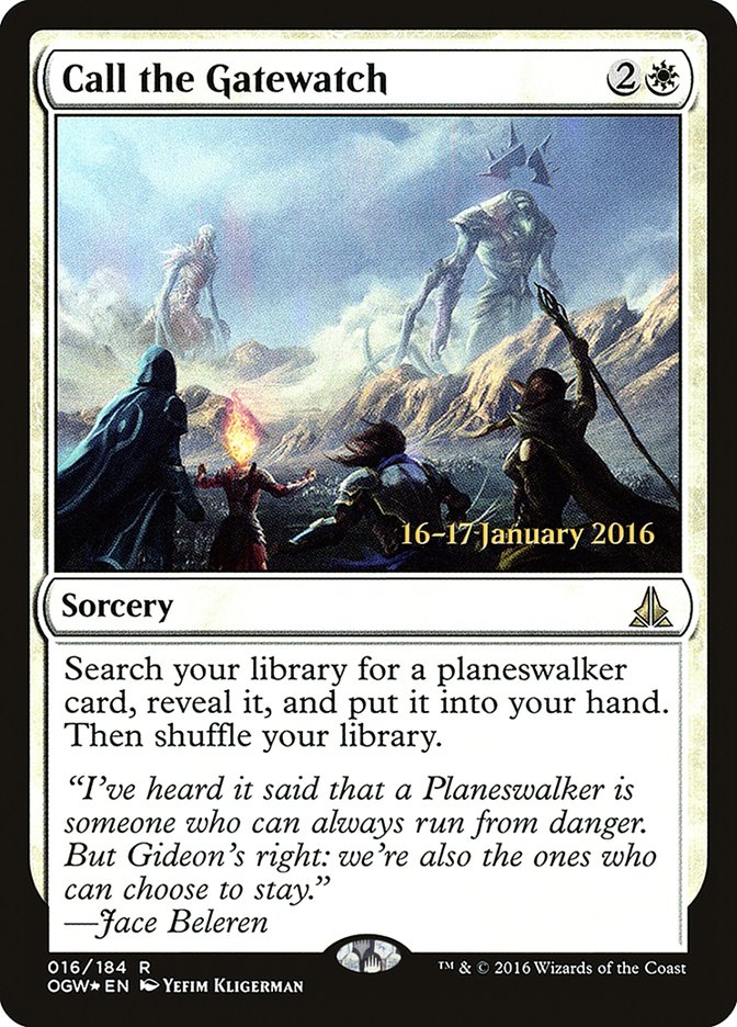 Call the Gatewatch [Oath of the Gatewatch Prerelease Promos] | Lots Moore NSW