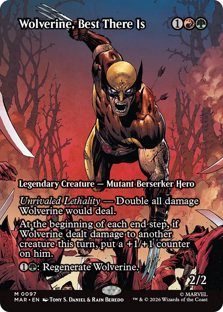 Wolverine, Best There Is (Borderless) [Marvel Universe: Eternal-Legal] | Lots Moore NSW