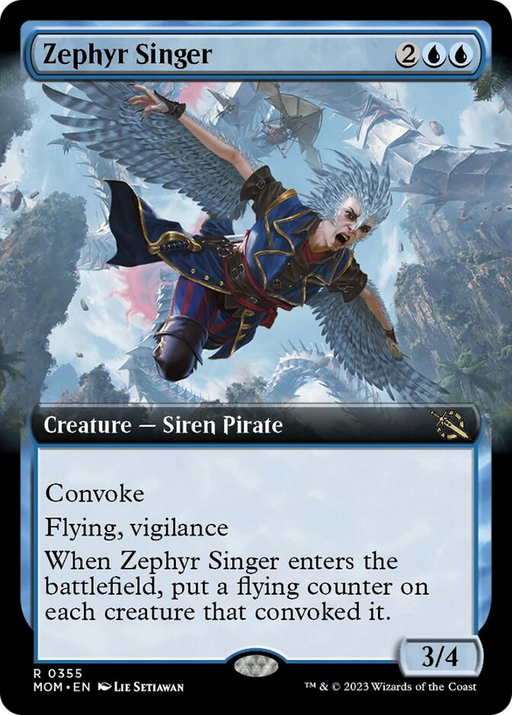 Zephyr Singer (Extended Art) [March of the Machine] | Lots Moore NSW