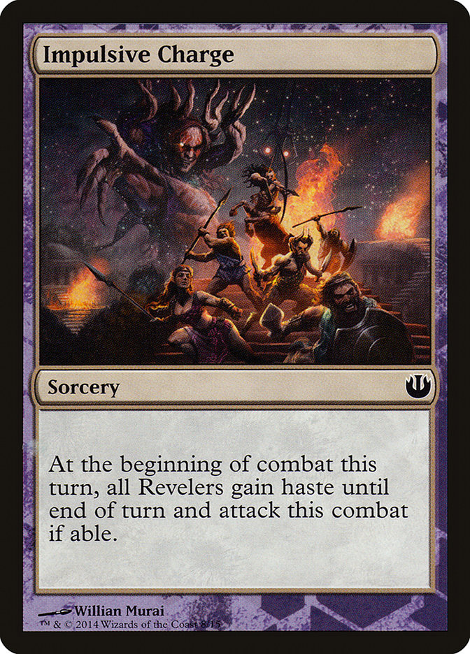 Impulsive Charge [Journey into Nyx Defeat a God] | Lots Moore NSW