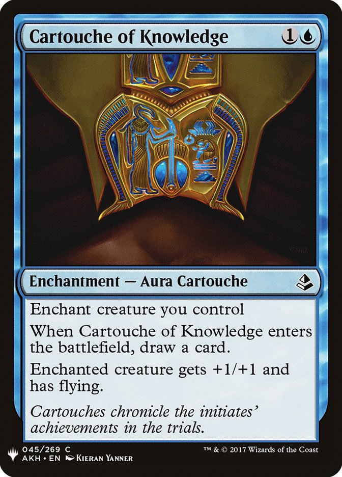 Cartouche of Knowledge [Mystery Booster] | Lots Moore NSW