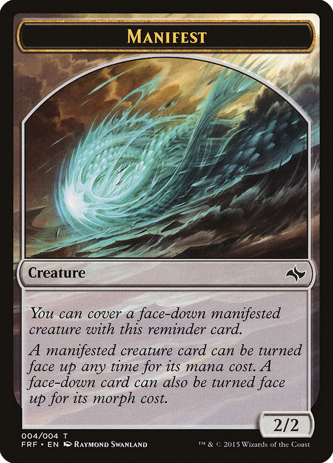 Manifest [Fate Reforged Tokens] | Lots Moore NSW