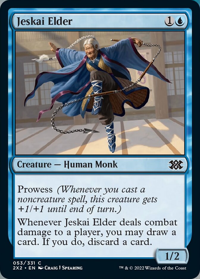 Jeskai Elder [Double Masters 2022] | Lots Moore NSW