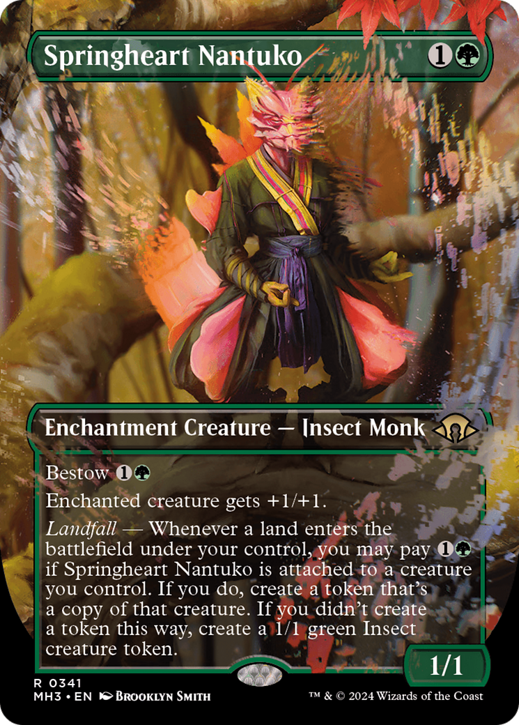 Springheart Nantuko (Borderless) [Modern Horizons 3] | Lots Moore NSW