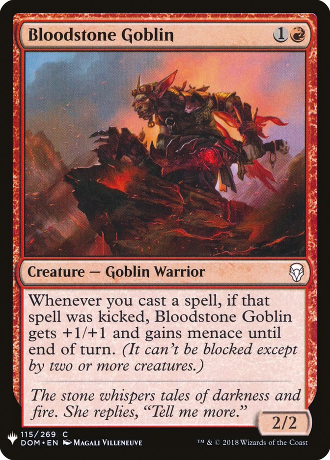 Bloodstone Goblin [Mystery Booster] | Lots Moore NSW