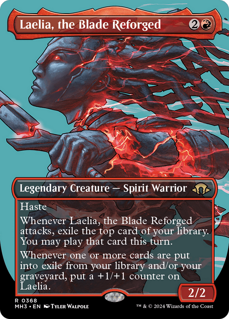 Laelia, the Blade Reforged (Borderless) [Modern Horizons 3] | Lots Moore NSW