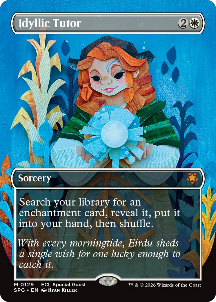 Idyllic Tutor (Borderless) [Lorwyn Eclipsed Special Guests] | Lots Moore NSW