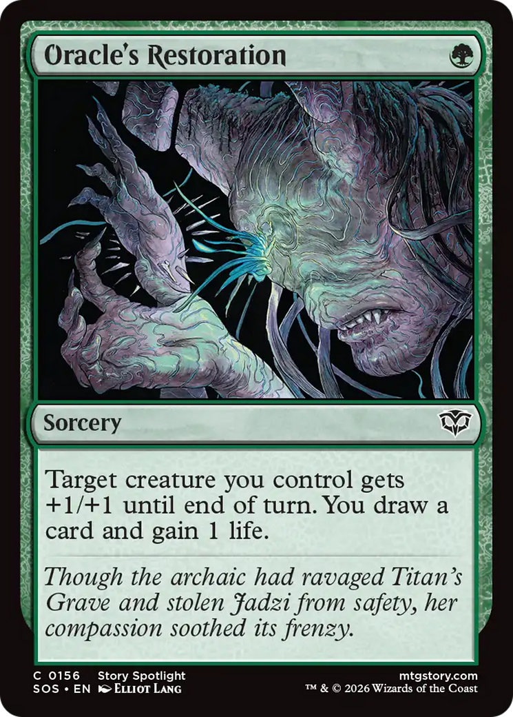 Oracle's Restoration [Secrets of Strixhaven] | Lots Moore NSW