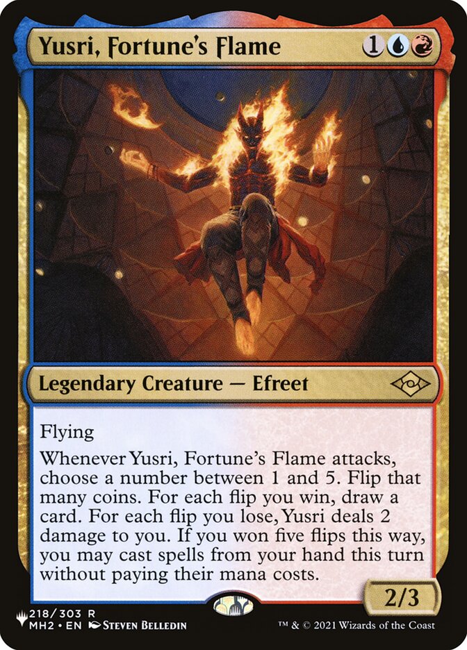 Yusri, Fortune's Flame [Secret Lair: Heads I Win, Tails You Lose] | Lots Moore NSW