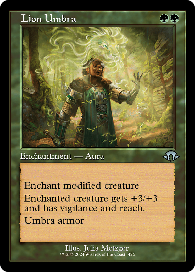 Lion Umbra (Retro Frame) [Modern Horizons 3] | Lots Moore NSW