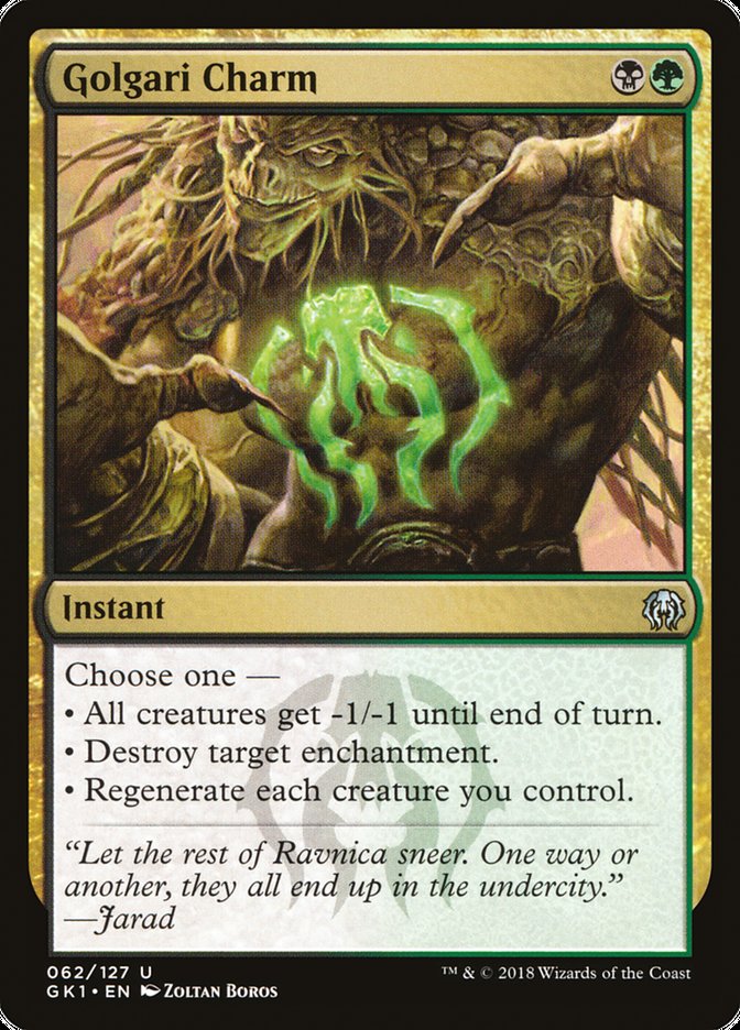 Golgari Charm [Guilds of Ravnica Guild Kit] | Lots Moore NSW