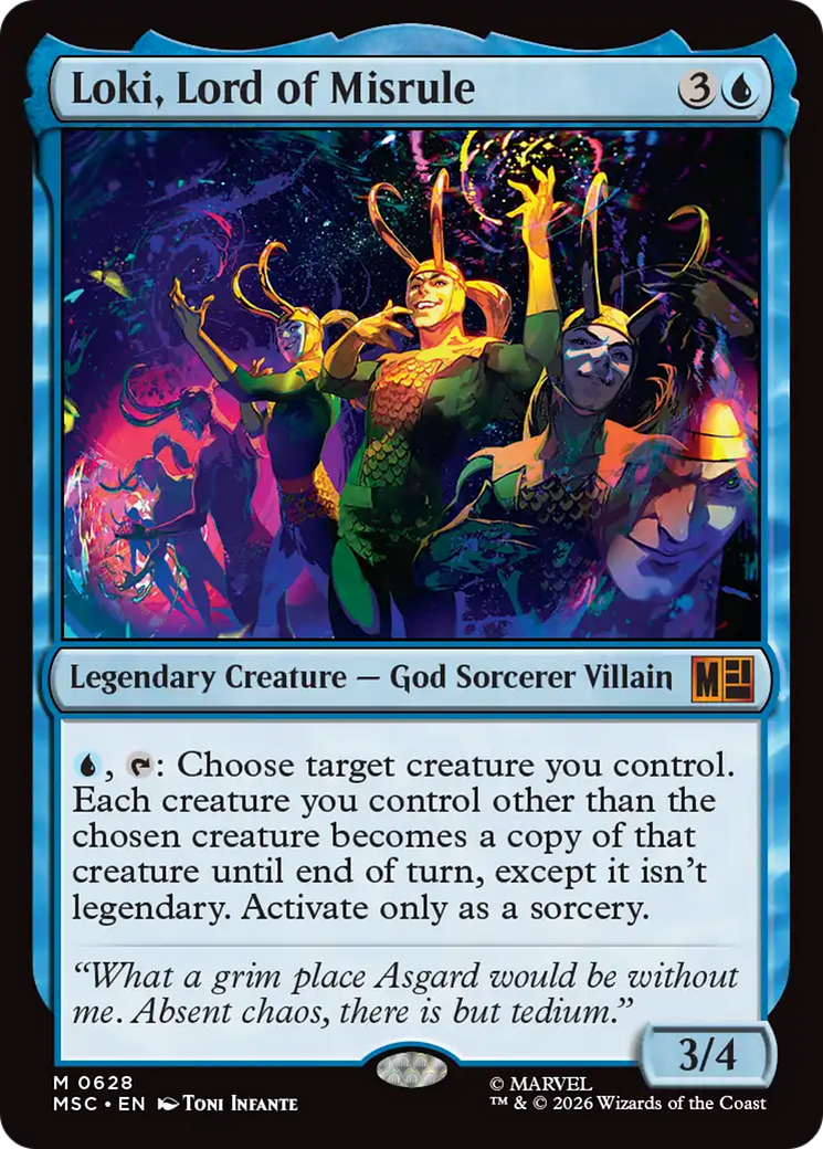 Loki, Lord of Misrule [Marvel Super Heroes Commander] | Lots Moore NSW