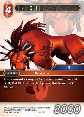 Red XIII [Opus XI] | Lots Moore NSW