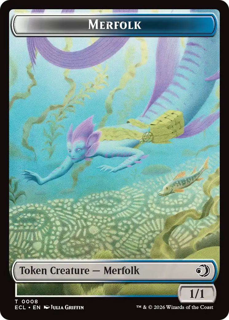 Shapeshifter // Merfolk Double-Sided Token [Lorwyn Eclipsed Tokens] | Lots Moore NSW
