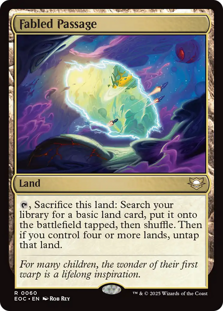 Fabled Passage [Edge of Eternities Commander] | Lots Moore NSW