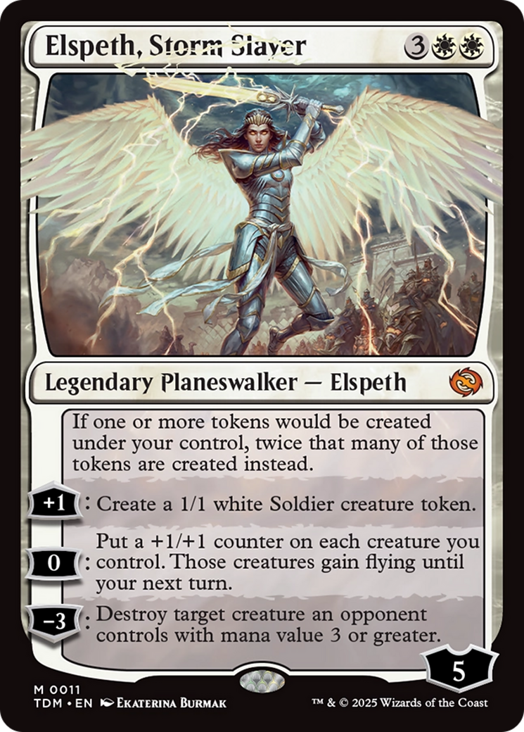 Elspeth, Storm Slayer [Tarkir: Dragonstorm] | Lots Moore NSW