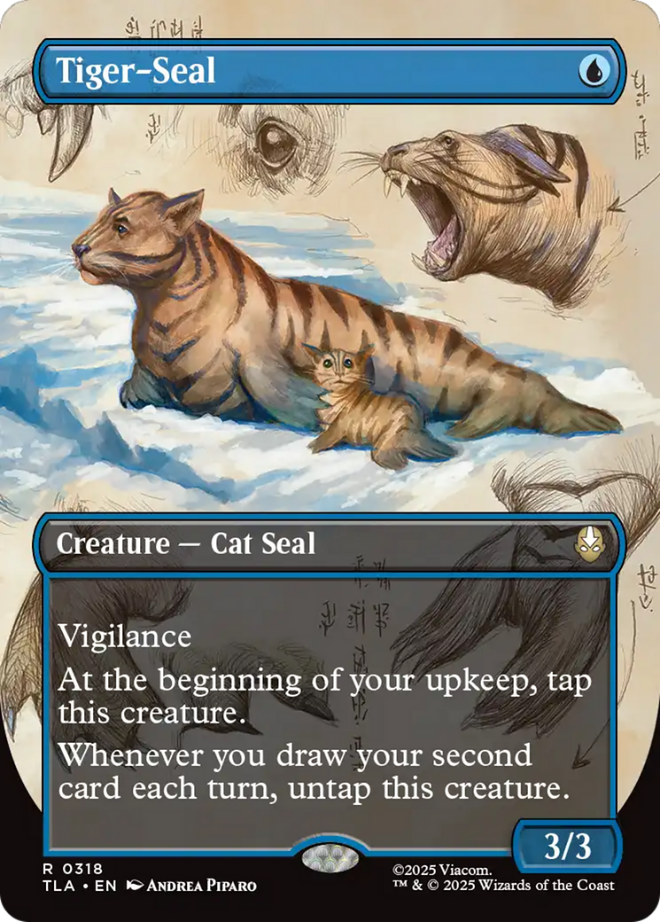 Tiger-Seal (Borderless) [Avatar: The Last Airbender] | Lots Moore NSW