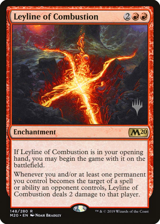 Leyline of Combustion (Promo Pack) [Core Set 2020 Promos] | Lots Moore NSW