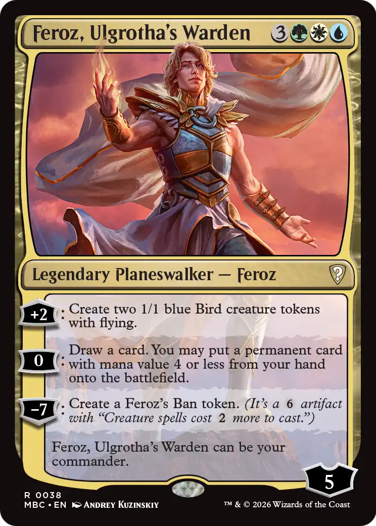 Feroz, Ulgrotha's Warden [Mystery Booster: Commander Edition] | Lots Moore NSW