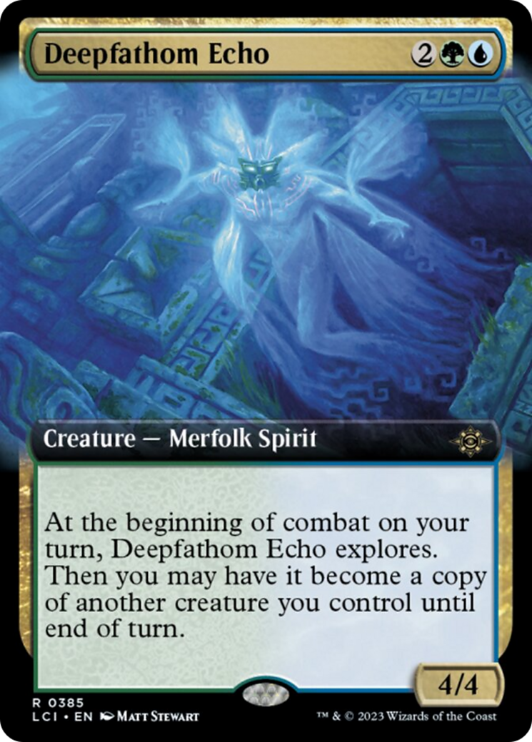 Deepfathom Echo (Extended Art) [The Lost Caverns of Ixalan] | Lots Moore NSW