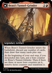 Brass's Tunnel-Grinder // Tecutlan, The Searing Rift (Extended Art) [The Lost Caverns of Ixalan] | Lots Moore NSW