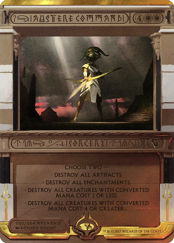 Austere Command (Invocation) [Amonkhet Invocations] | Lots Moore NSW